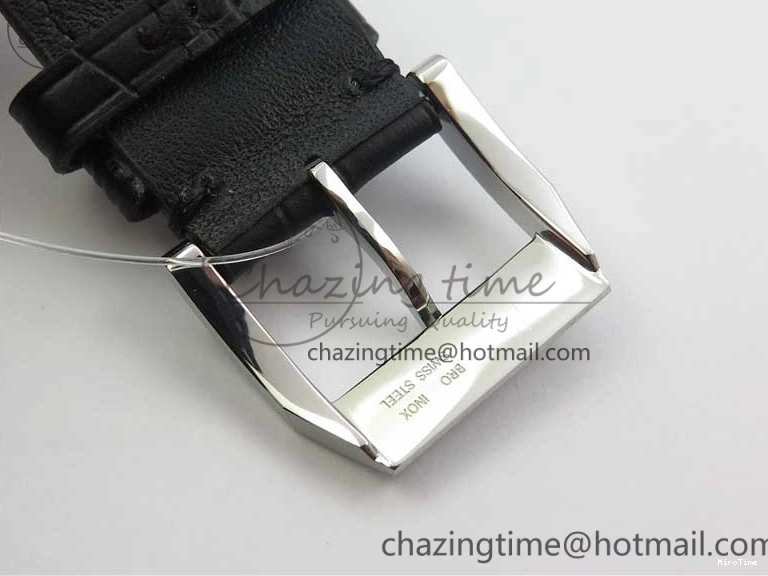 MIROTIME 0723 Affordable Mark XVII IW326501 FKF 1:1 Best Edition Black Dial on Black Leather Strap 7131